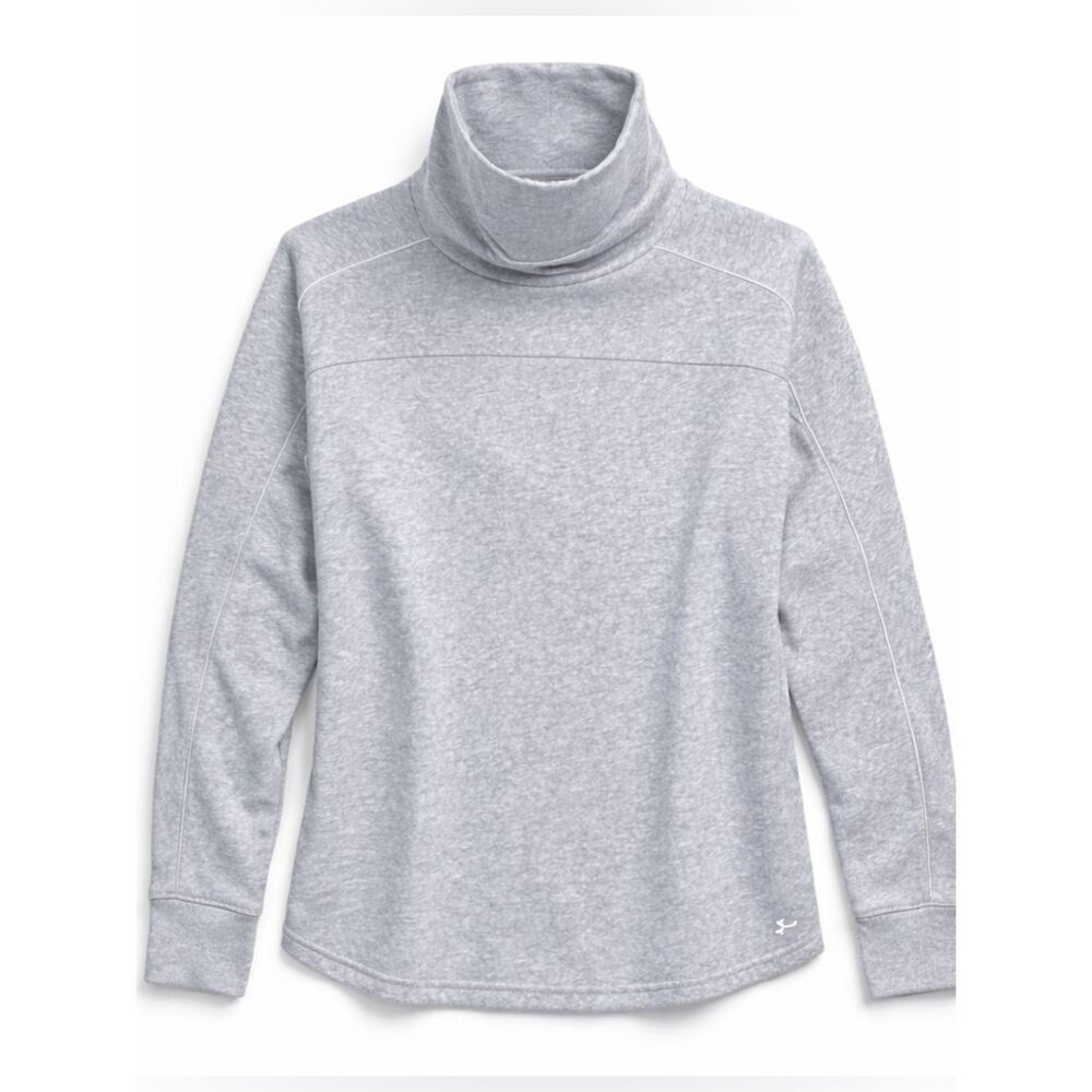Under Armour Rival Fleece Pullover Funnel Neck Sweatshirt Womens Small